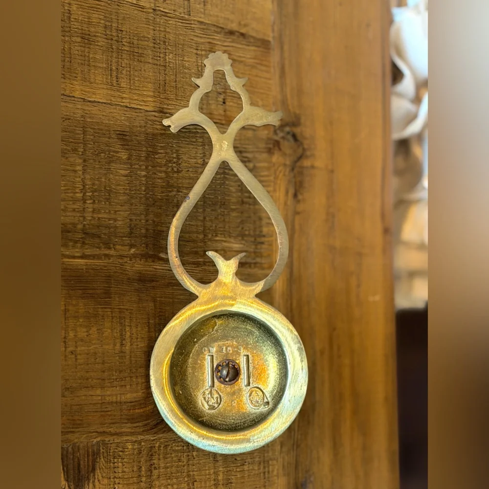 2 Colonial Williamsburg Restoration Brass Sconce. Solid | BACKPLATES ONLY